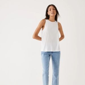 The Supersoft Tank Top in Bright White
